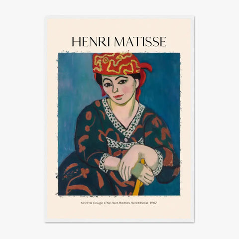 Henri Matisse Madras Rouge