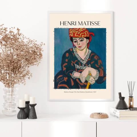 Henri Matisse Madras Rouge