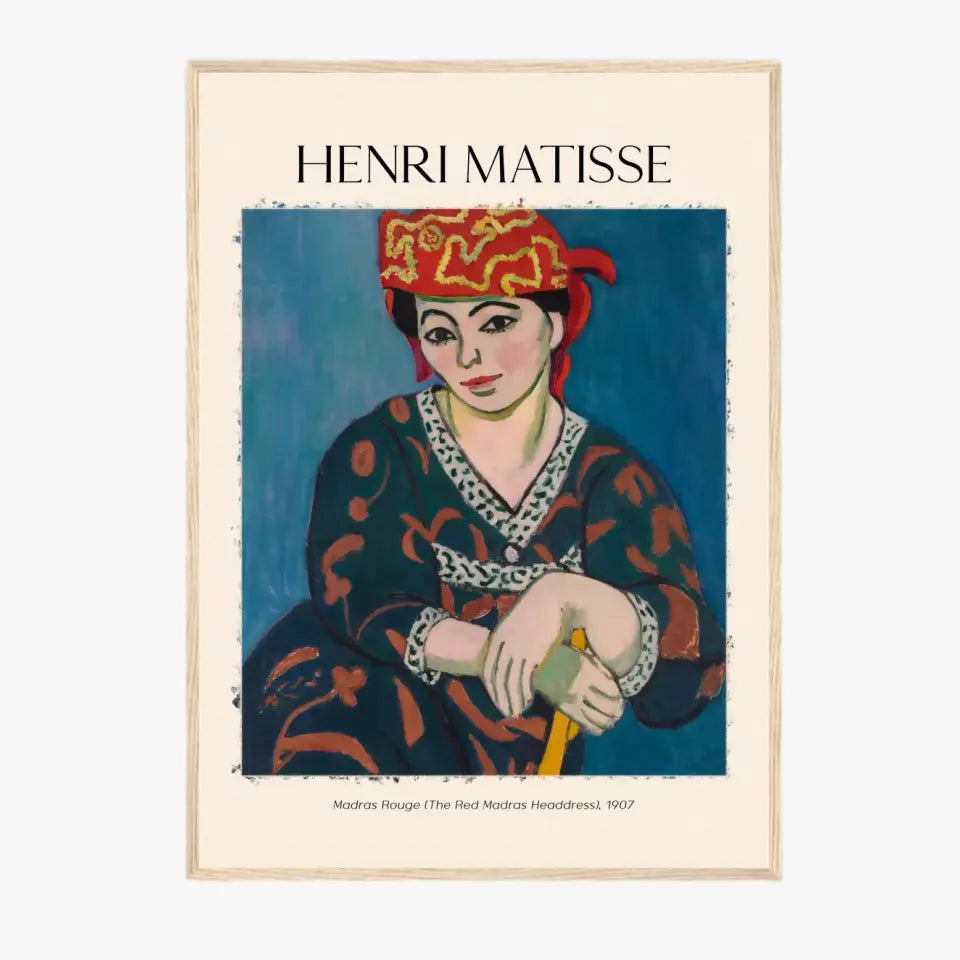 Henri Matisse Madras Rouge