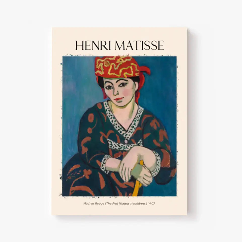 Henri Matisse Madras Rouge