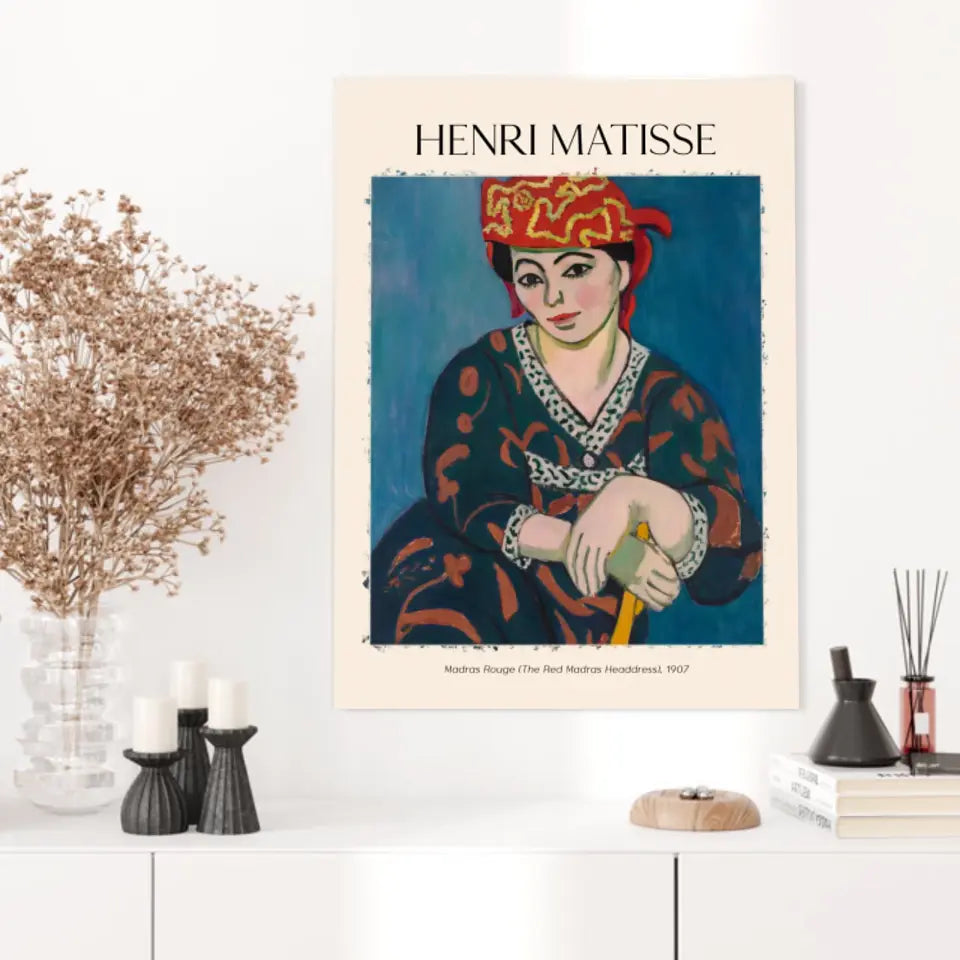 Henri Matisse Madras Rouge