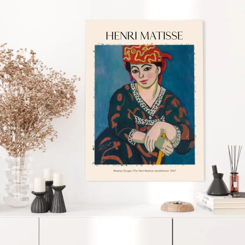 Henri Matisse Madras Rouge