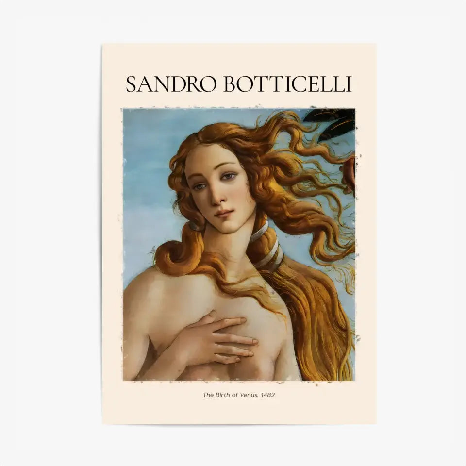 Sandro Botticelli The Birth Of Venus 1482