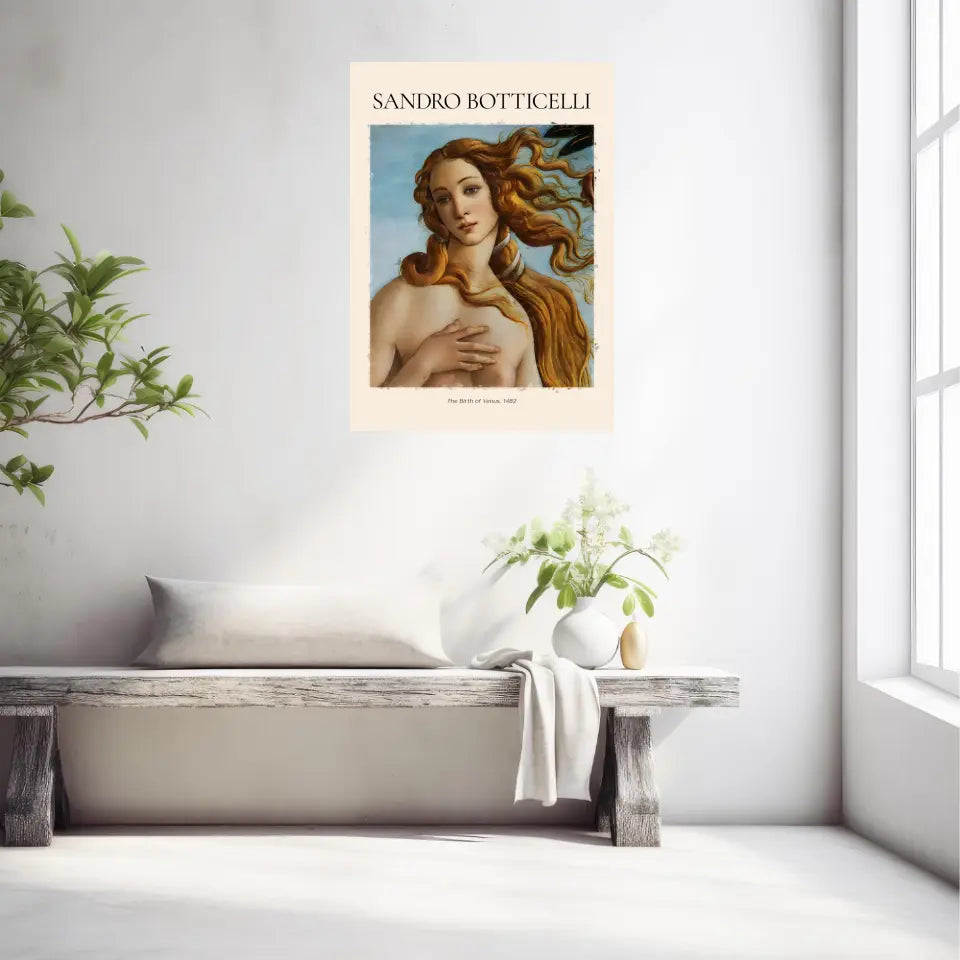 Sandro Botticelli The Birth Of Venus 1482