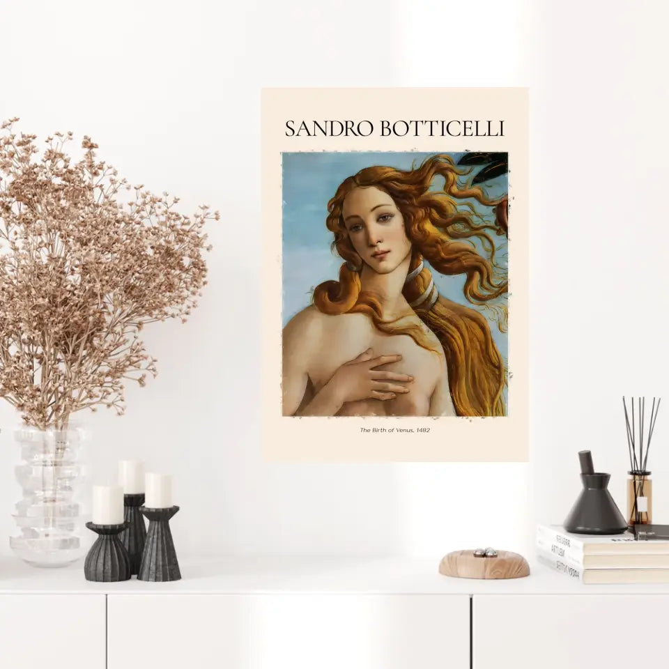 Sandro Botticelli The Birth Of Venus 1482