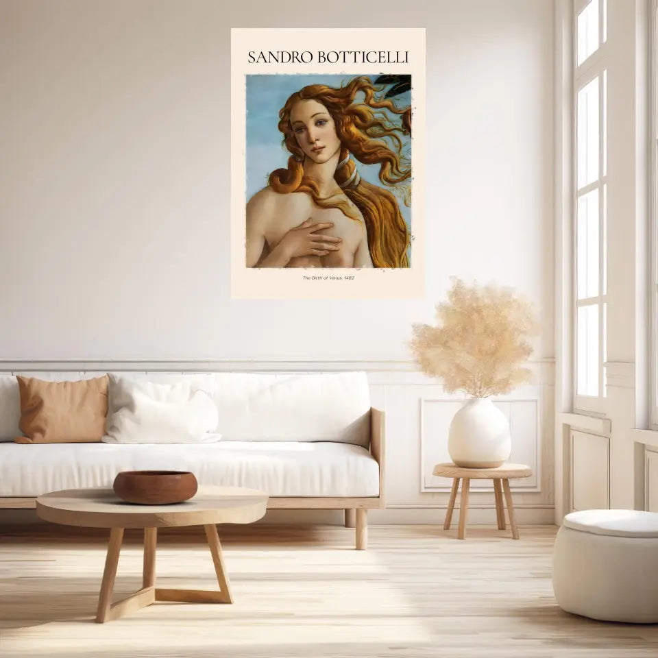 Sandro Botticelli The Birth Of Venus 1482
