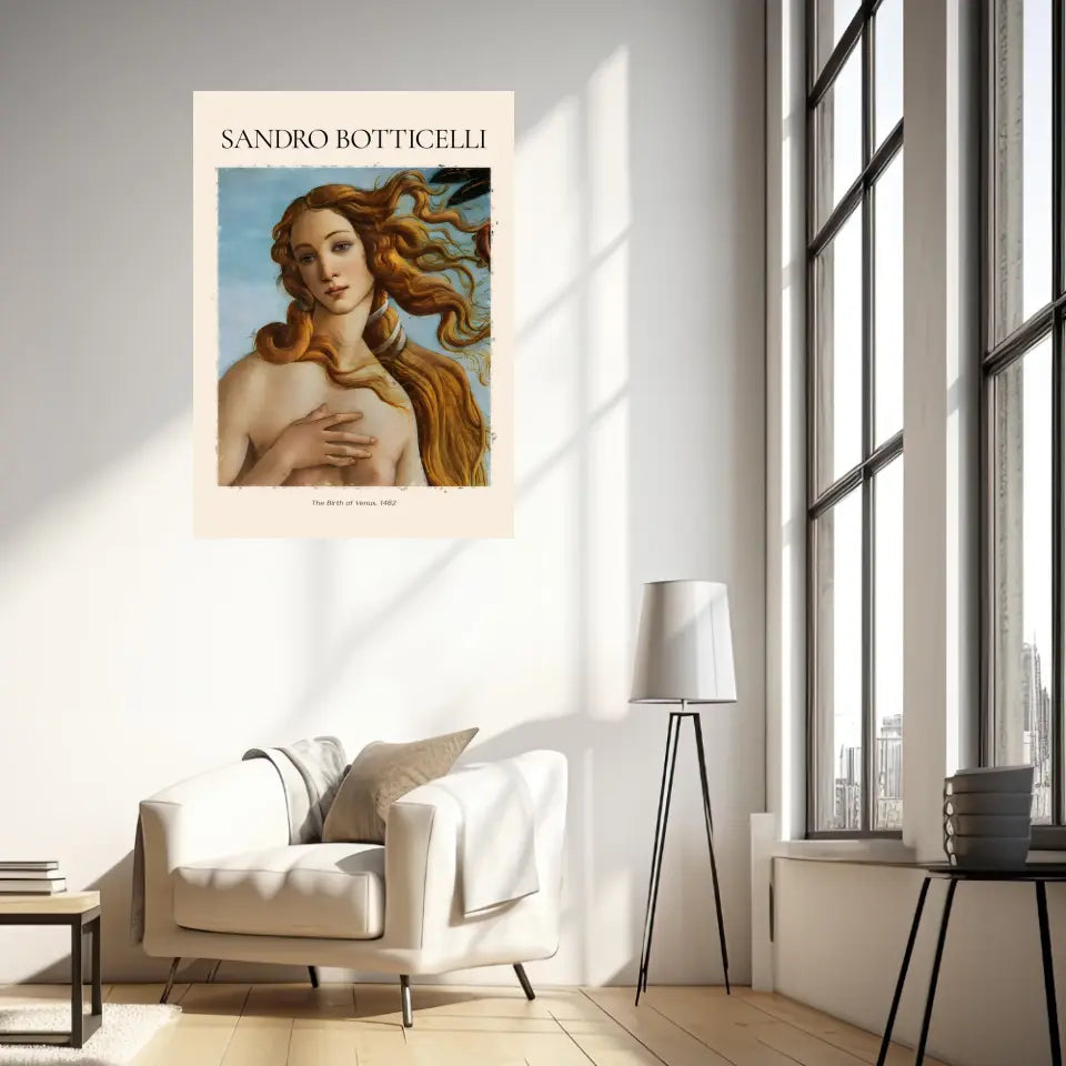 Sandro Botticelli The Birth Of Venus 1482