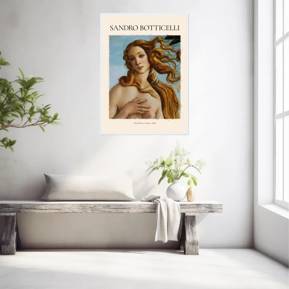 Sandro Botticelli The Birth Of Venus 1482