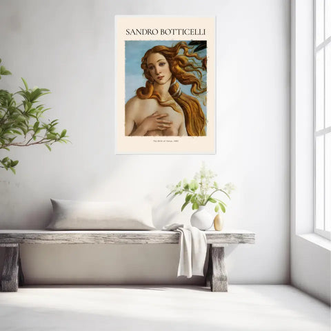 Sandro Botticelli The Birth Of Venus 1482