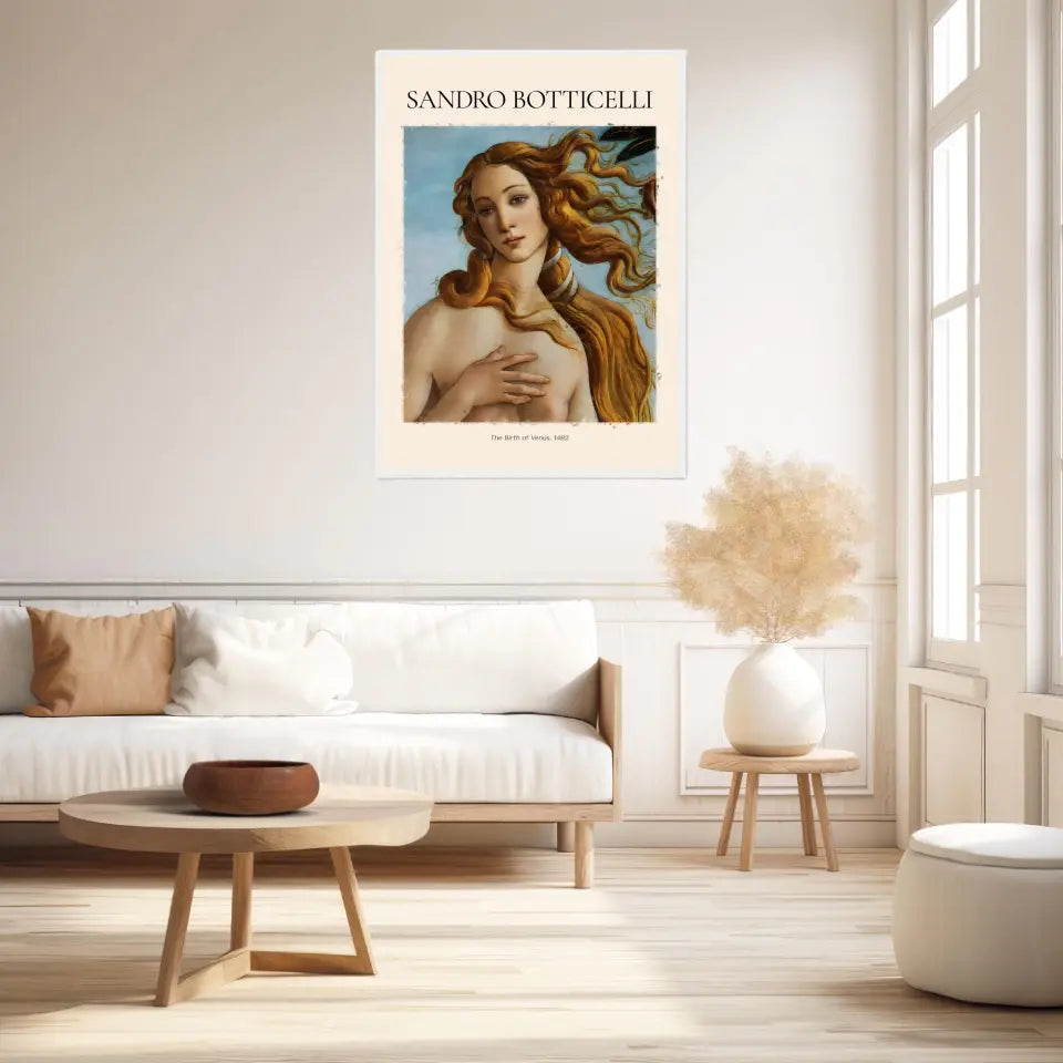 Sandro Botticelli The Birth Of Venus 1482