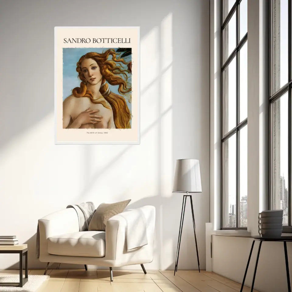 Sandro Botticelli The Birth Of Venus 1482