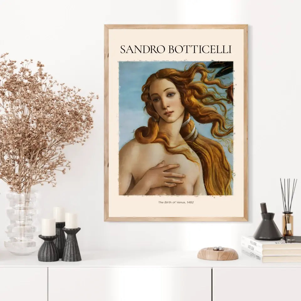 Sandro Botticelli The Birth Of Venus 1482