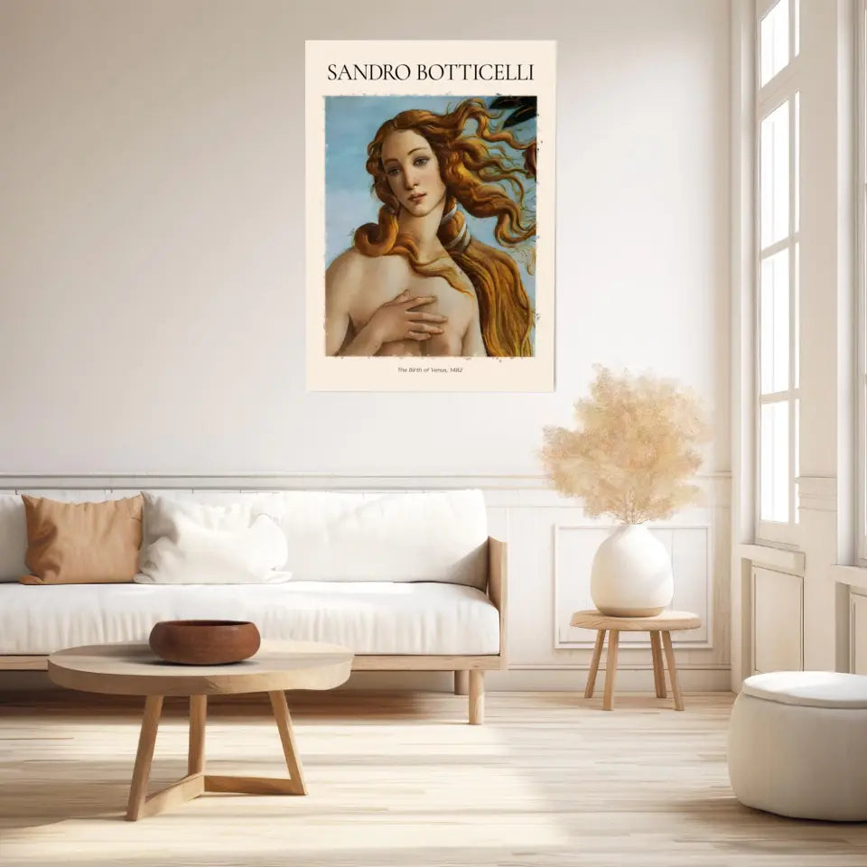 Sandro Botticelli The Birth Of Venus 1482
