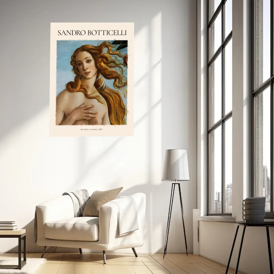 Sandro Botticelli The Birth Of Venus 1482