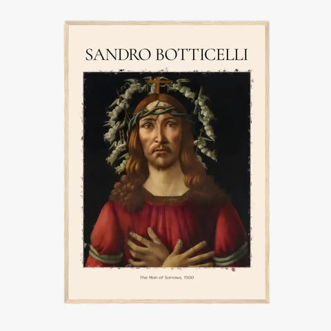 Sandro Botticelli The Man Of Sorrows