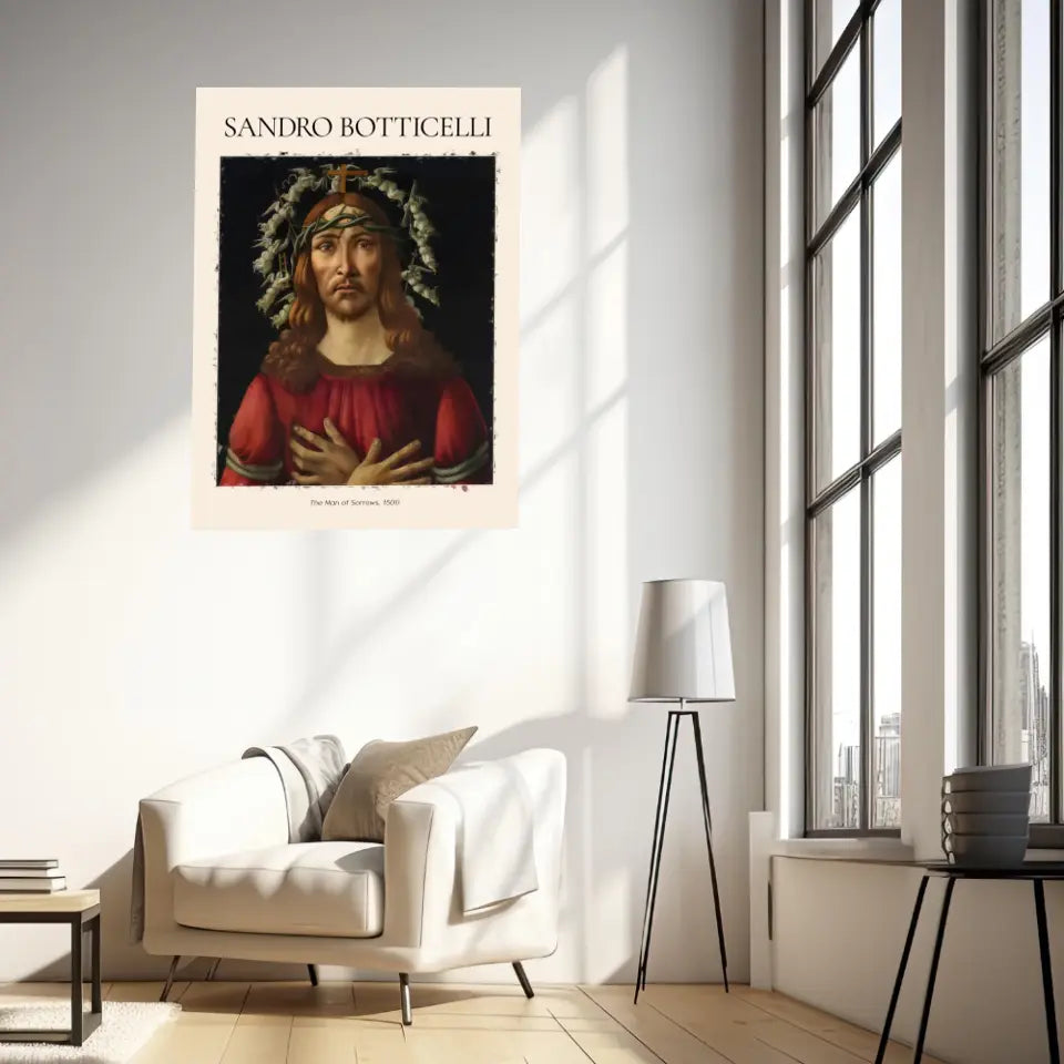 Sandro Botticelli The Man Of Sorrows