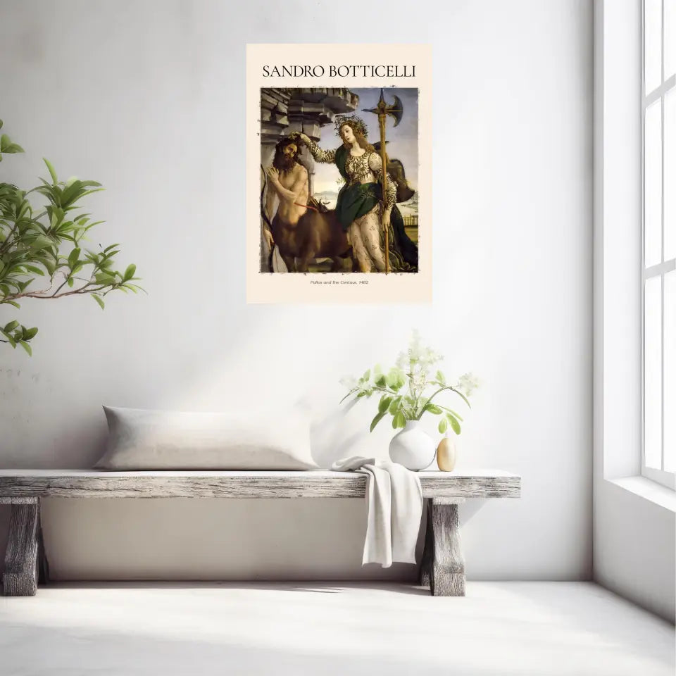 Sandro Botticelli Pallas And The Centaur