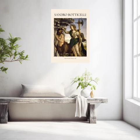 Sandro Botticelli Pallas And The Centaur