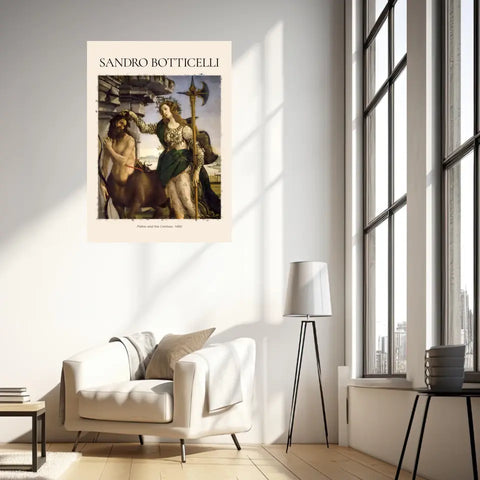 Sandro Botticelli Pallas And The Centaur