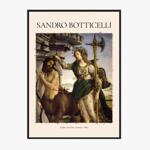 Sandro Botticelli Pallas And The Centaur