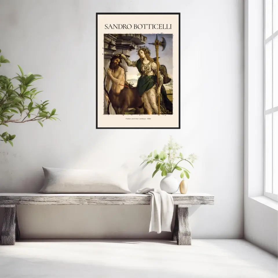 Sandro Botticelli Pallas And The Centaur