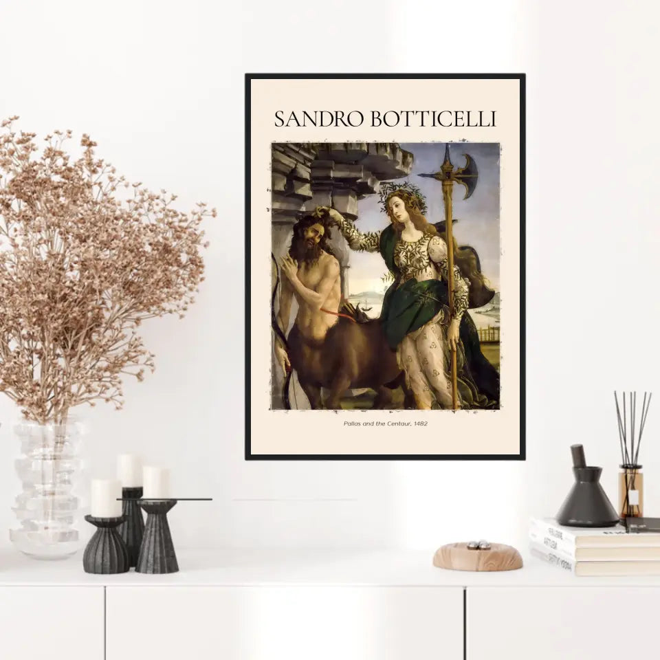 Sandro Botticelli Pallas And The Centaur