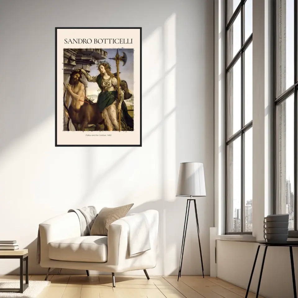 Sandro Botticelli Pallas And The Centaur