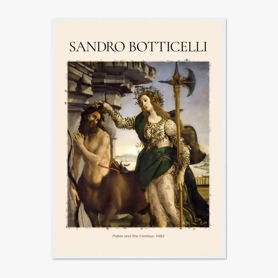 Sandro Botticelli Pallas And The Centaur
