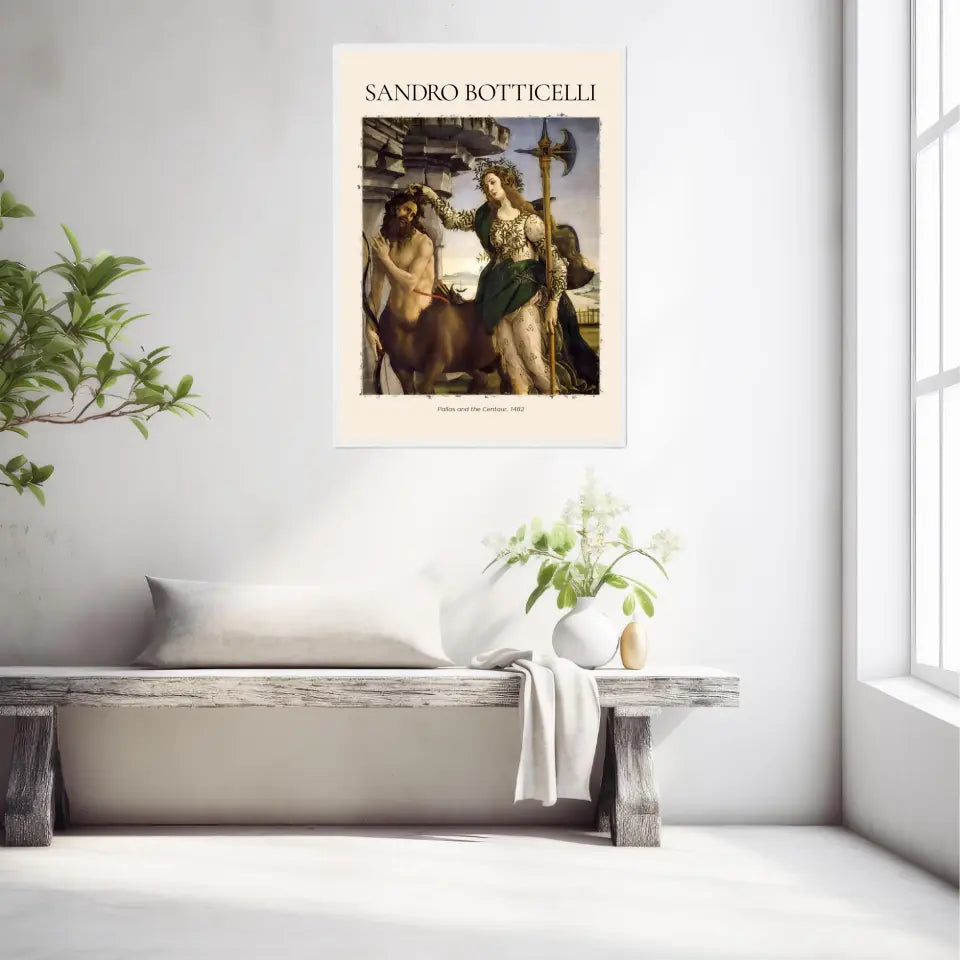Sandro Botticelli Pallas And The Centaur