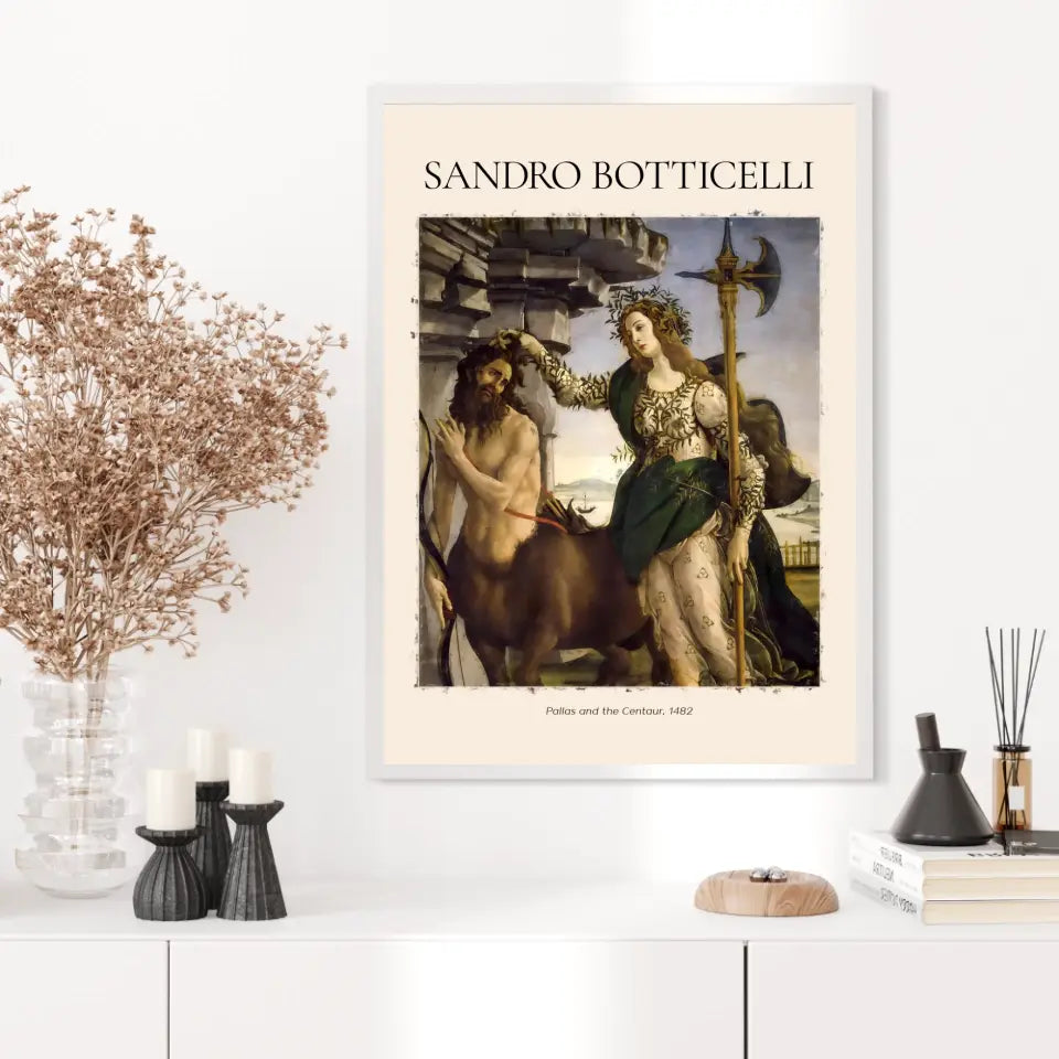 Sandro Botticelli Pallas And The Centaur