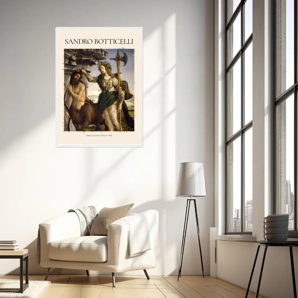 Sandro Botticelli Pallas And The Centaur