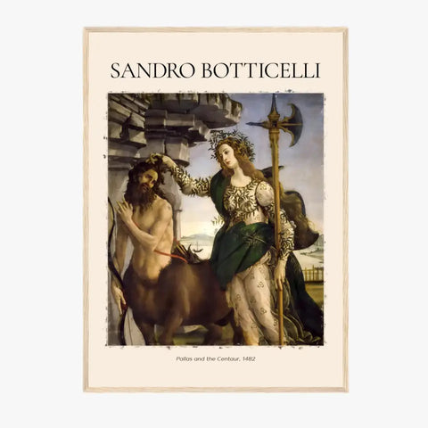 Sandro Botticelli Pallas And The Centaur