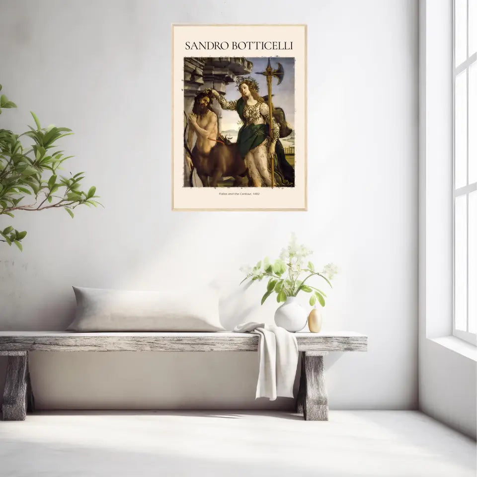 Sandro Botticelli Pallas And The Centaur