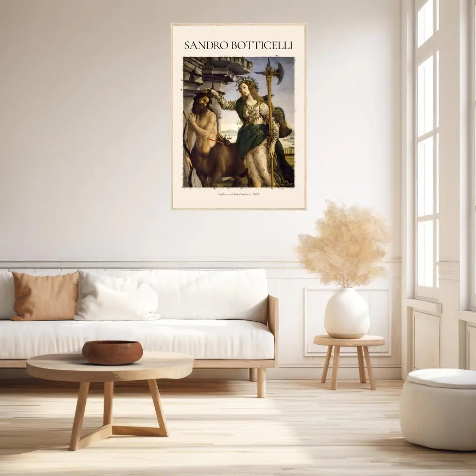 Sandro Botticelli Pallas And The Centaur