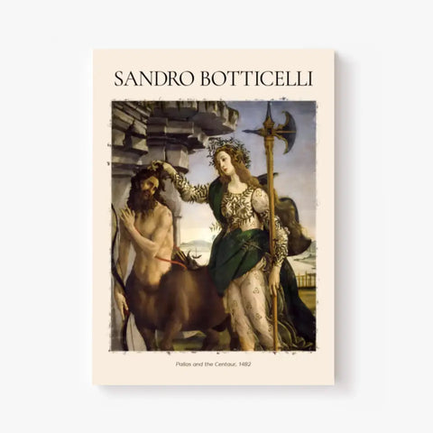 Sandro Botticelli Pallas And The Centaur