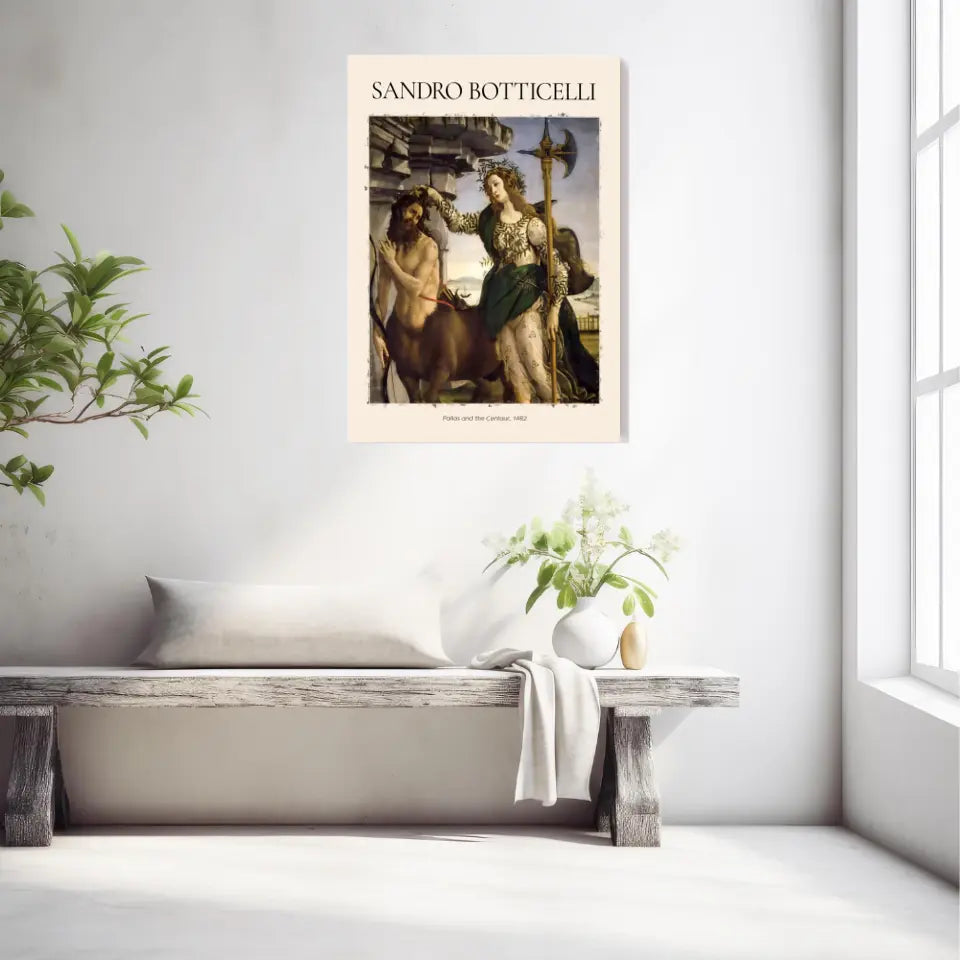 Sandro Botticelli Pallas And The Centaur