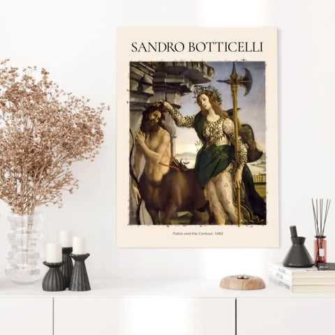 Sandro Botticelli Pallas And The Centaur