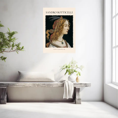 Sandro Botticelli Portrait Of A Young Woman