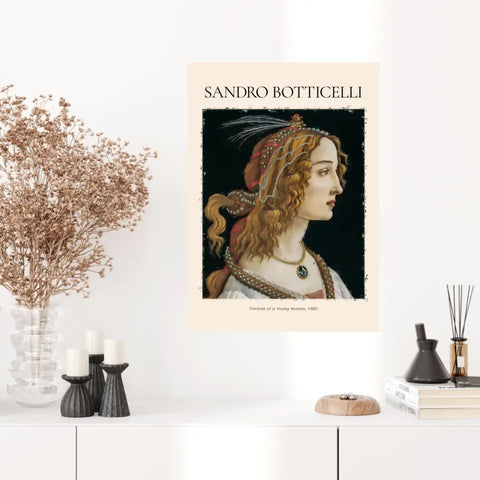 Sandro Botticelli Portrait Of A Young Woman