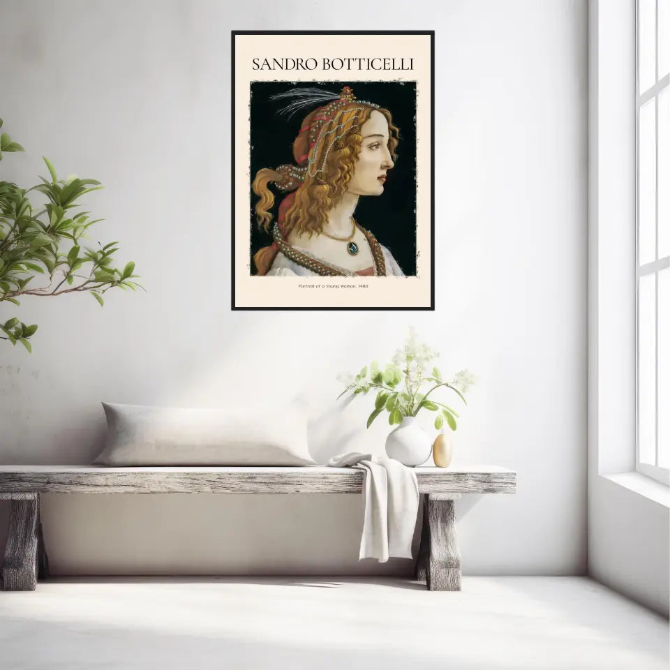 Sandro Botticelli Portrait Of A Young Woman