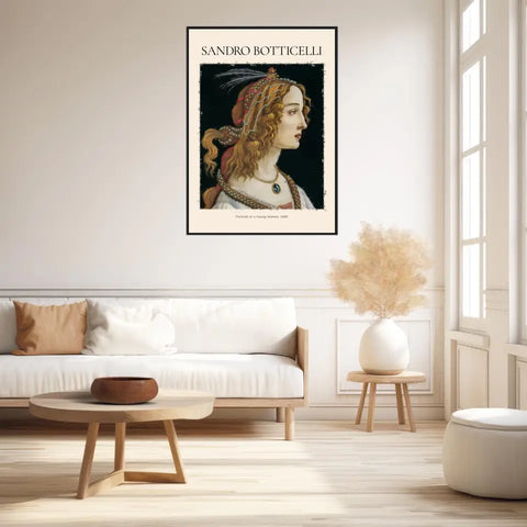 Sandro Botticelli Portrait Of A Young Woman