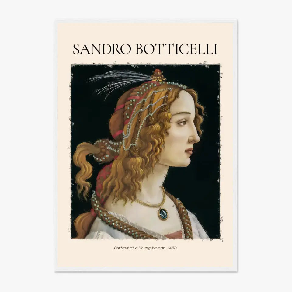 Sandro Botticelli Portrait Of A Young Woman