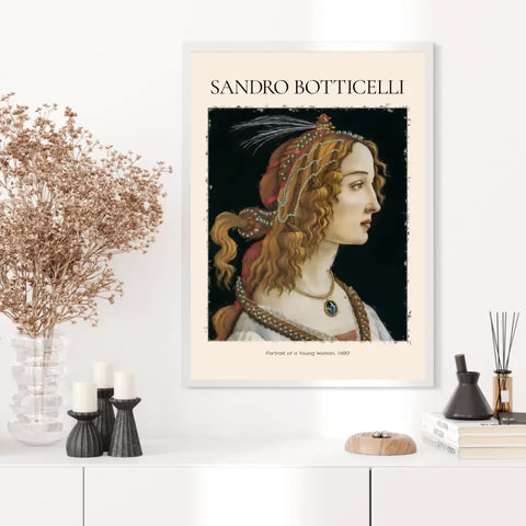 Sandro Botticelli Portrait Of A Young Woman