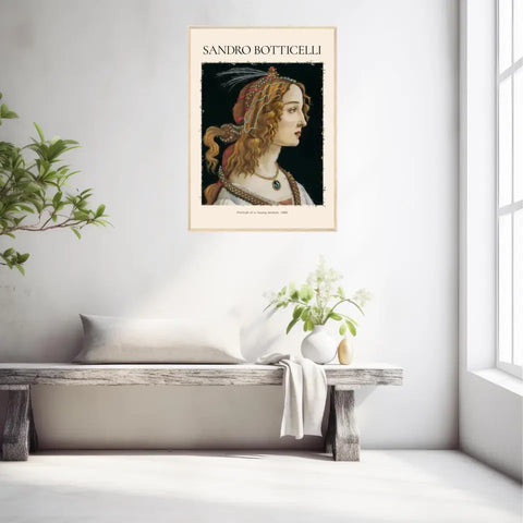 Sandro Botticelli Portrait Of A Young Woman