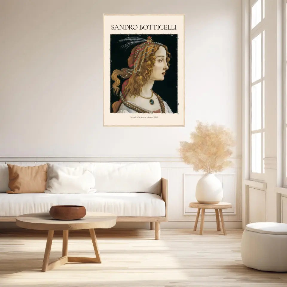 Sandro Botticelli Portrait Of A Young Woman