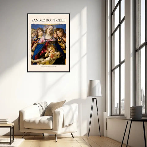 Sandro Botticelli Madonna Of The Pomegranate