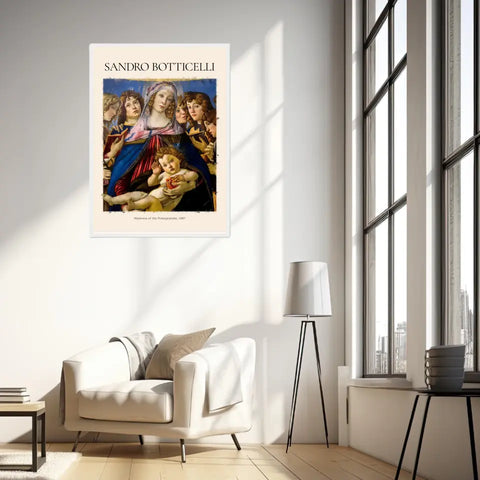 Sandro Botticelli Madonna Of The Pomegranate