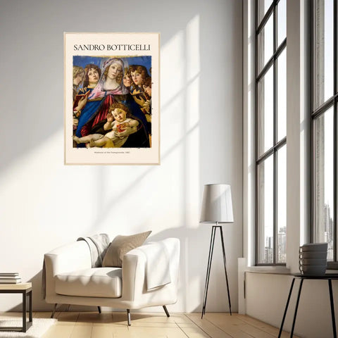 Sandro Botticelli Madonna Of The Pomegranate