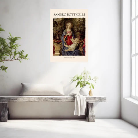 Sandro Botticelli Madonna With Saints