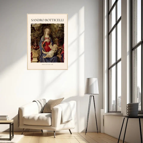 Sandro Botticelli Madonna With Saints